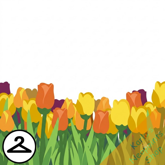 Pretty Yellow Tulip Foreground