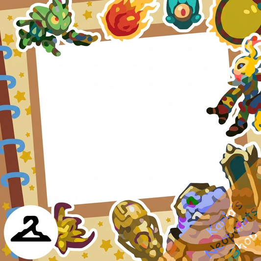 Altador Cup Memories Scrapbook Frame